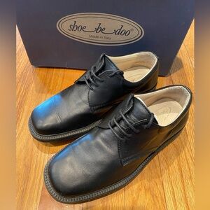 Boys Italian Leather Shoes size 34 Shoe Be Doo